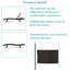 Chaise longue d'extérieur en polypropylène Khaleelah