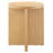 Silas Round Mango Wood Side Table In Natural-93249714