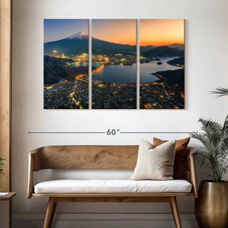 Sireci Fujikawaguchiko Japan, 32" H x 50" W