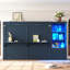 Lit escamotable avec bureau, cadre de lit mural pliable avec tiroirs de rangement, tablettes, éclairage DEL et station de charge, lit plateforme en bois peu encombrant pour petite salle d'étude-1083696113