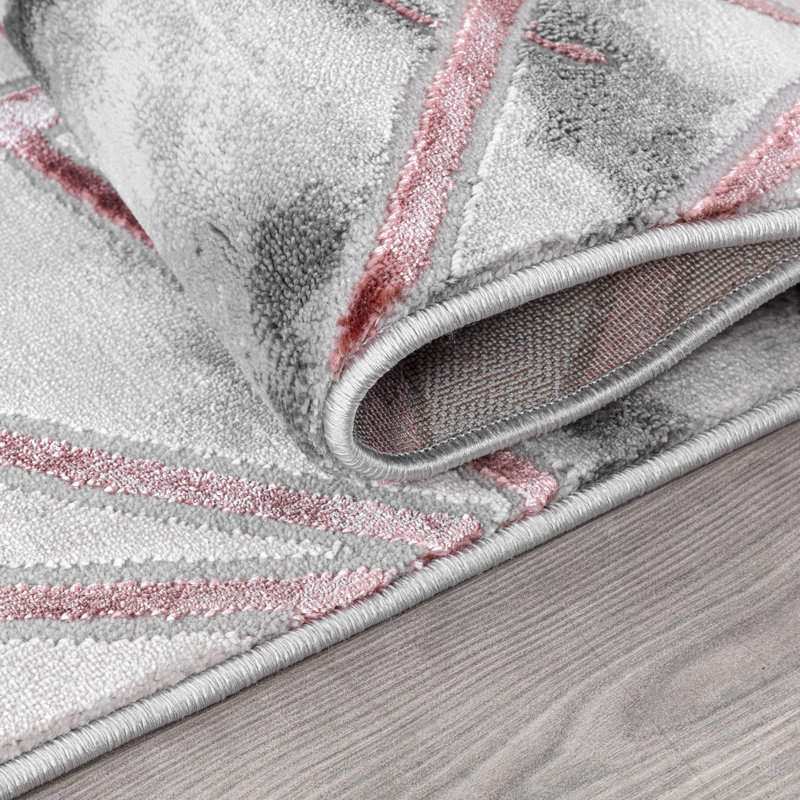 Abstract Area Rug, Rectangle 200 x 290 cm