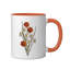 Chamomile Poppy Wildflower Ceramic Mug, 11oz-1907495664