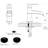 Single-Hole Single-handle Bathroom Faucet with Drain Assembly-97277965