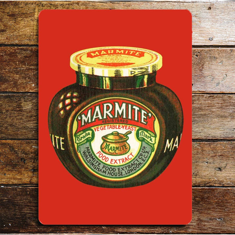 662 Food & Beverage Wall Decor on Metal, 20cm H x 15cm W