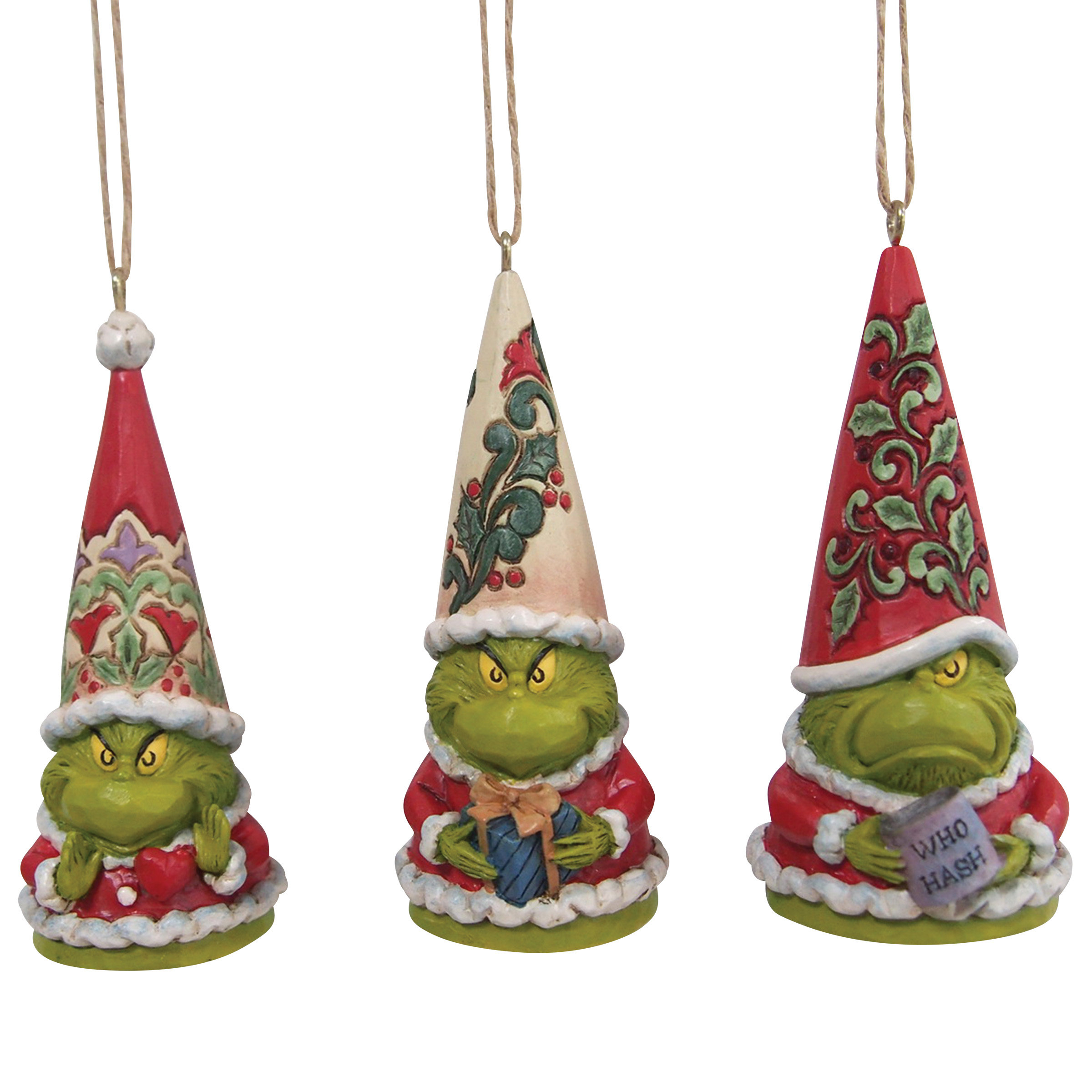 Christmas Decoration Grinch Resin Ornaments Christmas Tree Hanging