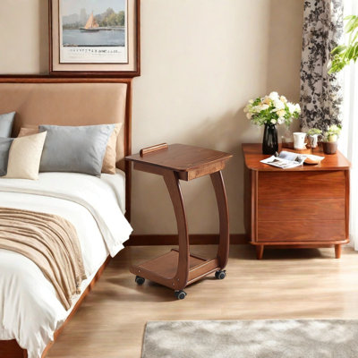 Modern minimalist adjustable and mobile End Table