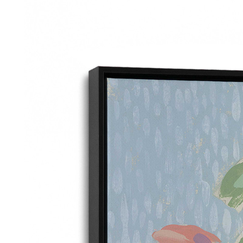 «Quirky Christmas Cactus I» par June Erica Vess, reproduction d'art sur toile, H 20 po x l 30 po, Noir