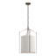 Luminaire suspendu cylindrique 3 lumières Bow-38841507-38841497