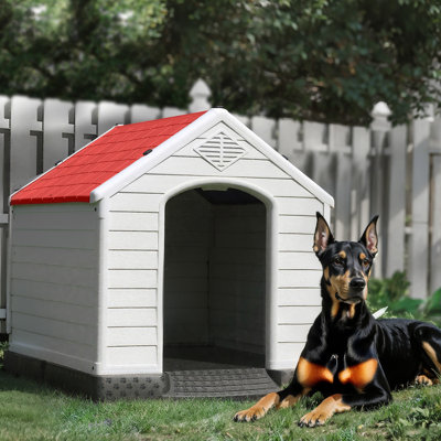 Niche pour chien en plastique Aunyae