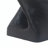 Mgo Twist Shape Side Table, Wood-Like Texture, -228570144