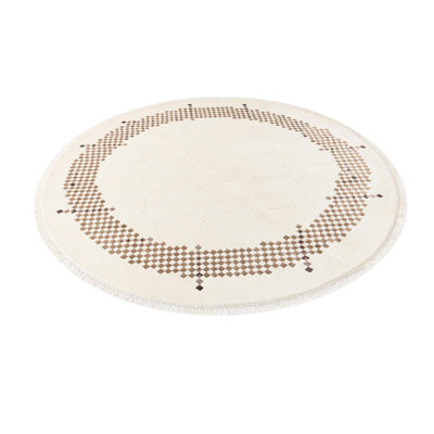 Round Indira Ivory Rug