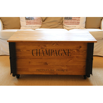 Juanita Solid Wood Coffee Table
