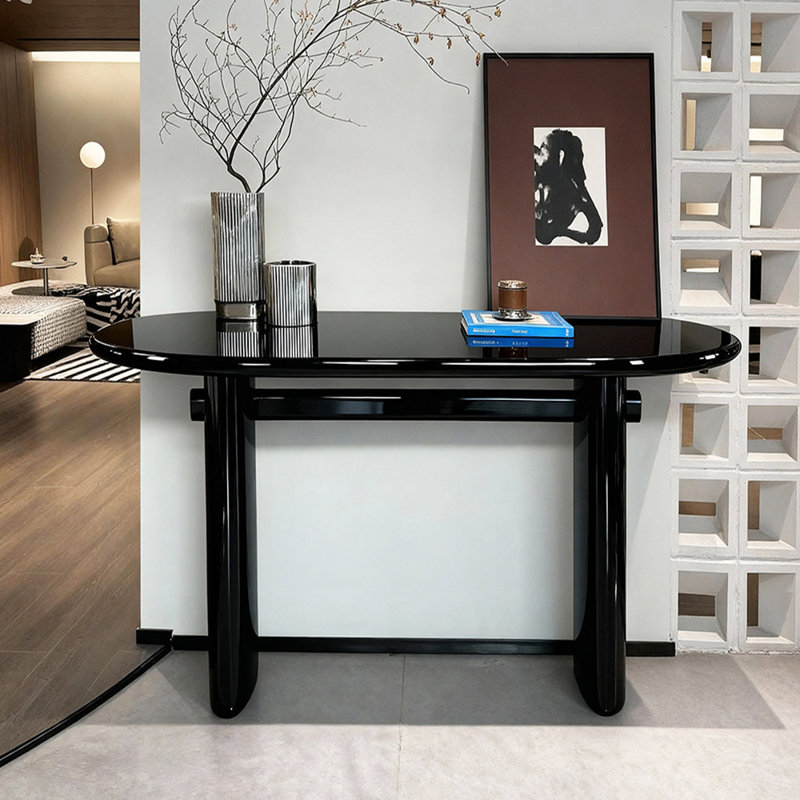 Console minimaliste moderne de style italien, Noir