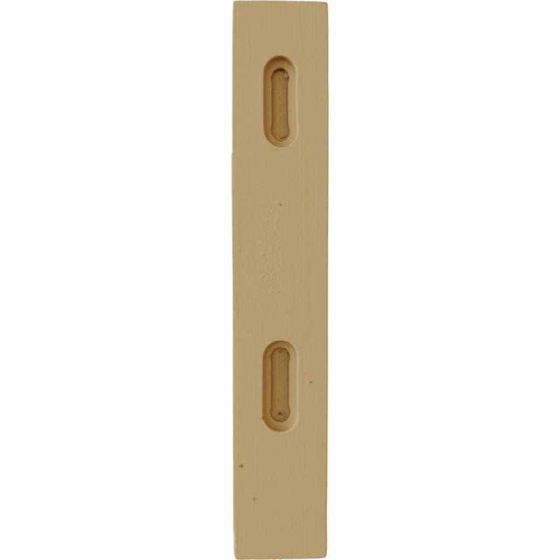 Medium Alder Wood Corbel Bracket, 10.5" Height