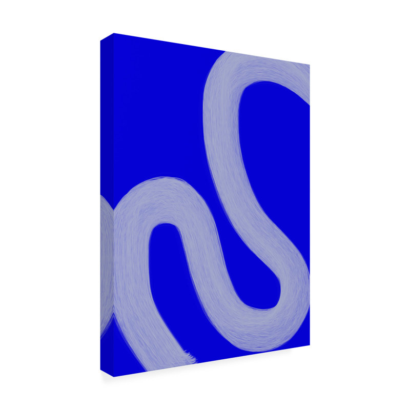 Art sur toile Yopie Studio Cobalt IV, H 47 po x l 35 po x P 2 po