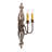 Louisa Steel Candle Wall Light