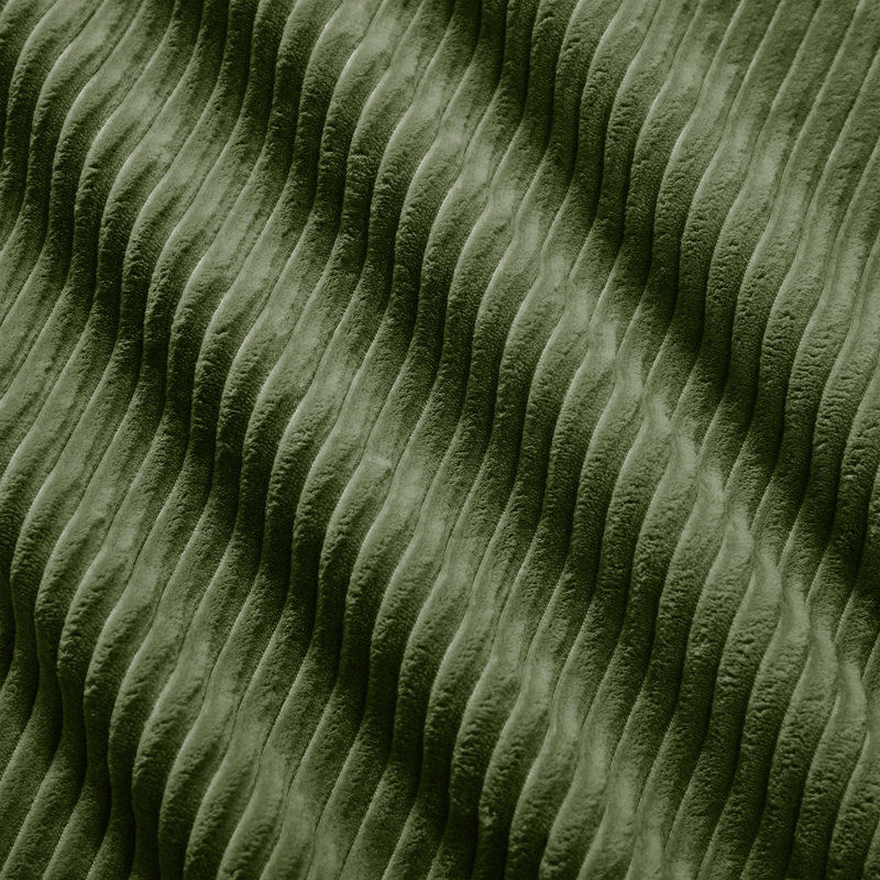 Coin en velours côtelé olive, installation rapide, éponge haute résilience 32D, tissu respirant et velours côtelé, douceur soyeuse, multi-angles