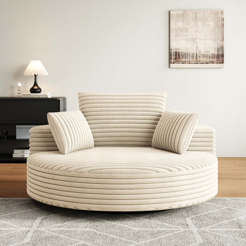 Fauteuil pivotant Fluffy