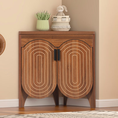 Buffet décoratif de coin 30,7 po Lenord