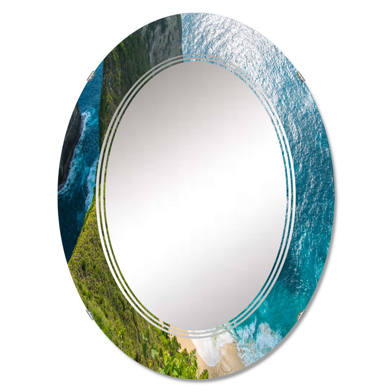 Miroir de salle de bain sans cadre, 30 po x 20 po