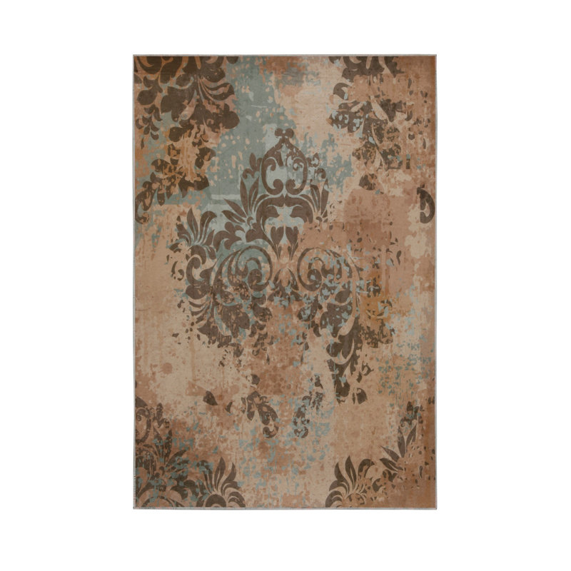 Premium Hall Carpet, 3D Digital Printed, 39.4 x 59.1 Inches | 100% Polyester, Antibacterial, Non-Slip Underside | Pile Height: 0.04 Inches, Machine Washable, Ideal for Living Room & Entryway Decor