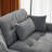 Versatile U-Shaped Covey with Movable Ottomans and Plush Pillows-2066598240
