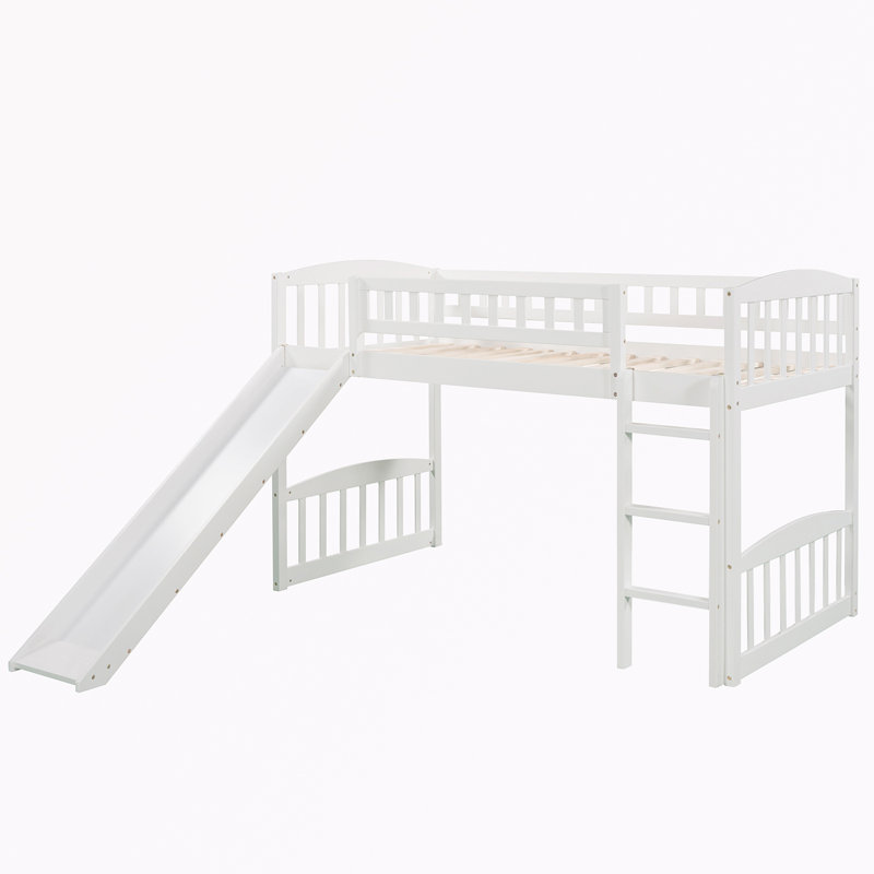 Lit mezzanine simple Fleeta par Harriet Bee, Blanc