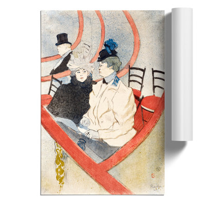 Box In The Grand Tier by Henri De Toulouse-Lautrec - No Frame Painting