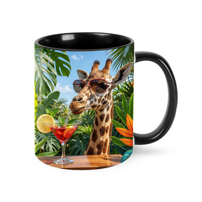 Giraffe Coffee Mug 11oz Ceramic Cup for Office and Home Festival Gifts