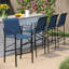 Chaises de patio en polyester avec accoudoirs-811472392