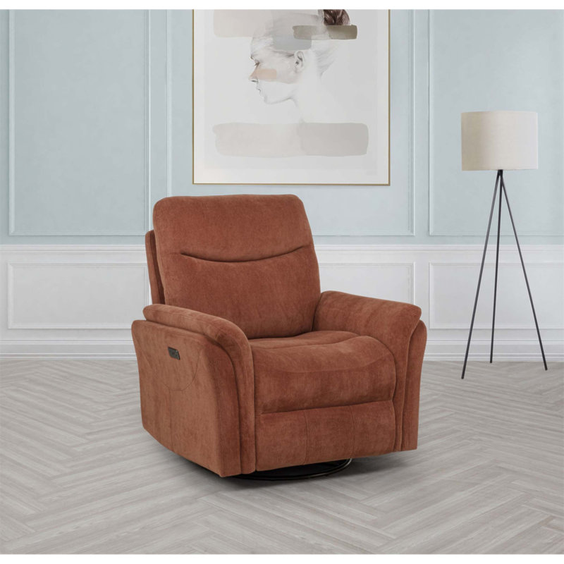 Fauteuil inclinable électrique pivotant Beacon Rust