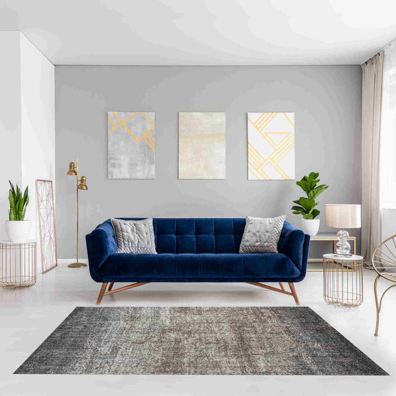 Mendon Rug DESIGN 9916 - Grey, Rectangle 9'2" x 12'6"
