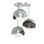 Brooklyn 3 - Light Double Shade Semi Flush Mount-66074554-66074538