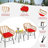 Brookley 2 - Person Wicker Patio Dining Set with Round Table , Cushions Included-1013349384-1013349620
