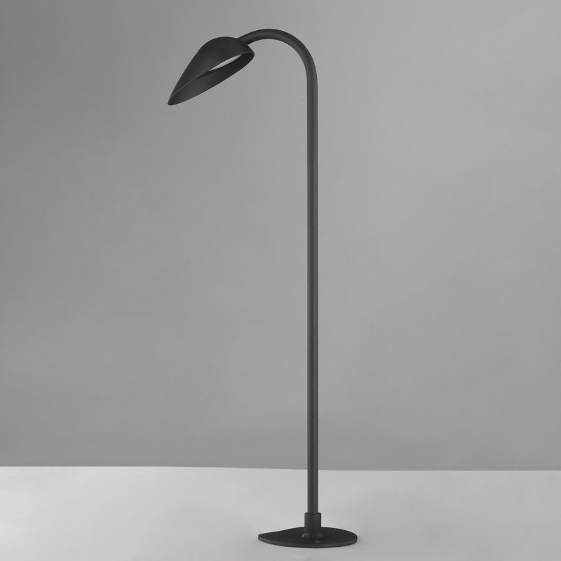 Éclairage de sentier intégré en aluminium noir mat à basse tension Inge