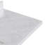 ARIEL Kelly 61 Single Sink Bathroom Vanity with Italian Carrara Marble Top-2083516237