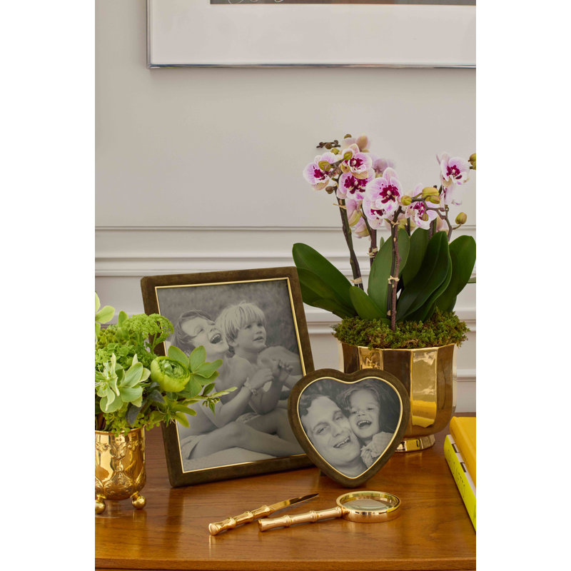 Piero Suede Frame, Heart