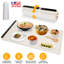 Plateau chauffant électrique Chauffe-plats à enroulement avec contrôle de température réglable 3 réglages de minuterie automatique pour la réception de buffet