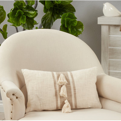 Delong Rectangular Cotton Pillow Cover