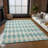 Fayme Washable Geometric Indoor / Outdoor Rug-342194106