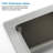 33"X19" Stainless Steel Kitchen Sink Dark Gray - Handmade With Sound-Dampening Feature Modern 33X19 Construction Material-122072826