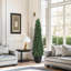 Faux Boxwood Tree-487906316
