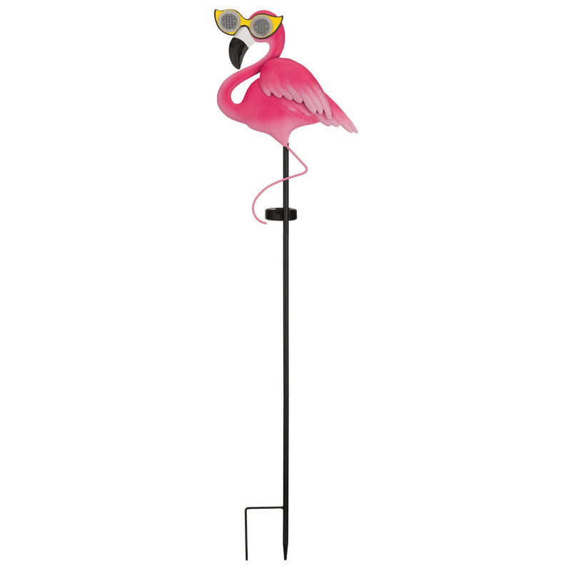 Piquet solaire Eye Roller - Flamant