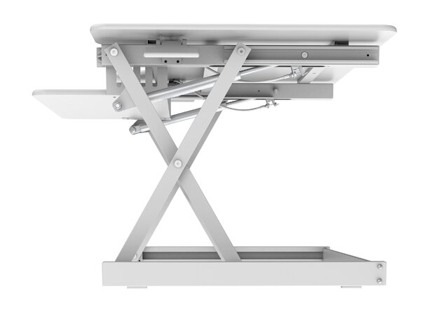 Adjustable Metal Base Standing Desk Converter