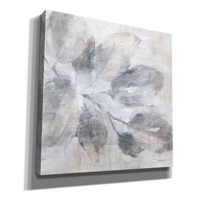  «Soft Leaves 1» par Danhui Nai, art mural sur toile, H 12 po x l 12 po
