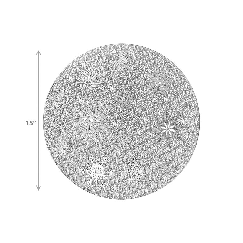 Napperon Pvc, Argent argent