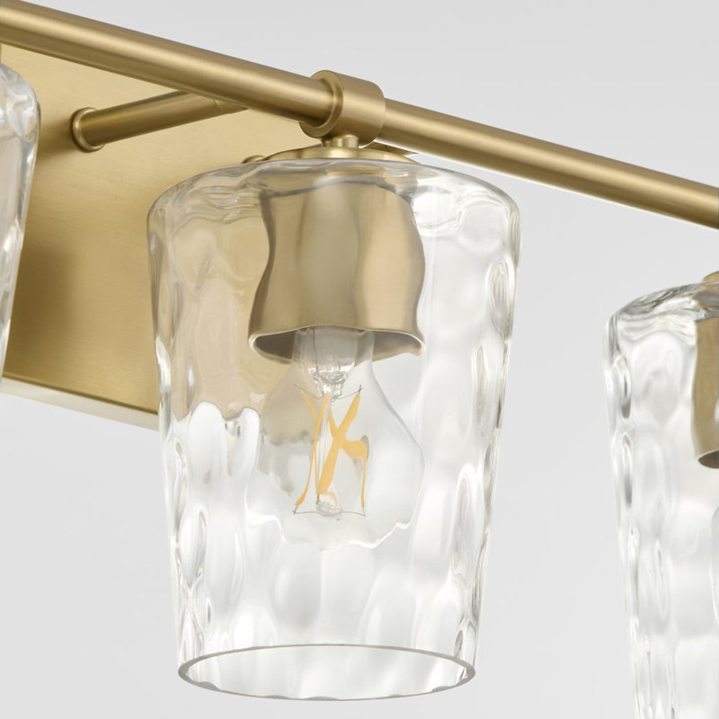 Bodan 3 - Light Vanity Light, Antique Brass