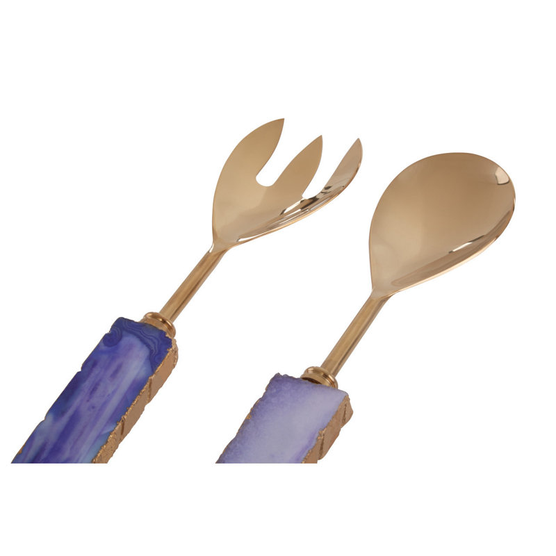 Nordin Salad Servers, Blue