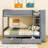 Katsuya Bunk Bed With Storage Drawers And Shelves-1278397140-1278397138