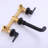 Wall Mounted Optional 2-handle Bathroom Faucet